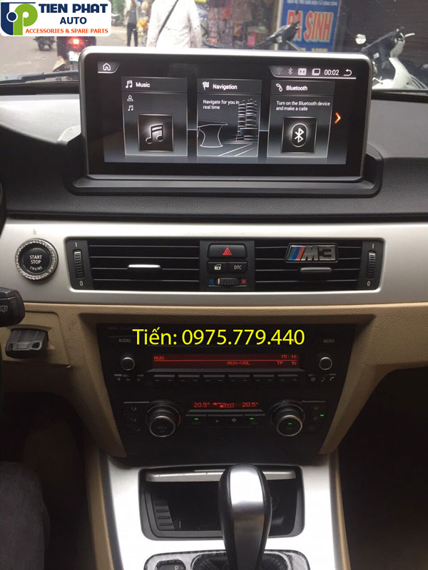 Màn hình DVD Android cắm sim 4G cho BMW 320i E90