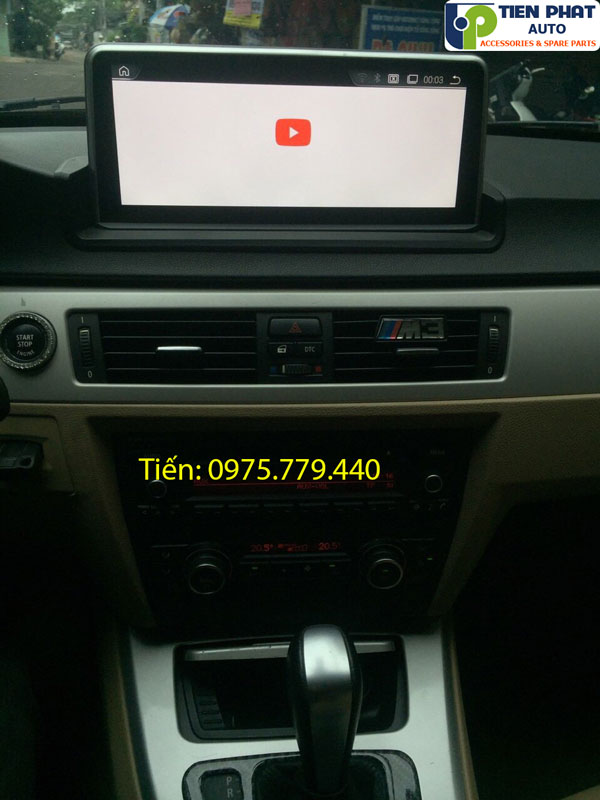 Màn hình DVD Android cắm sim 4G cho BMW 320i E90