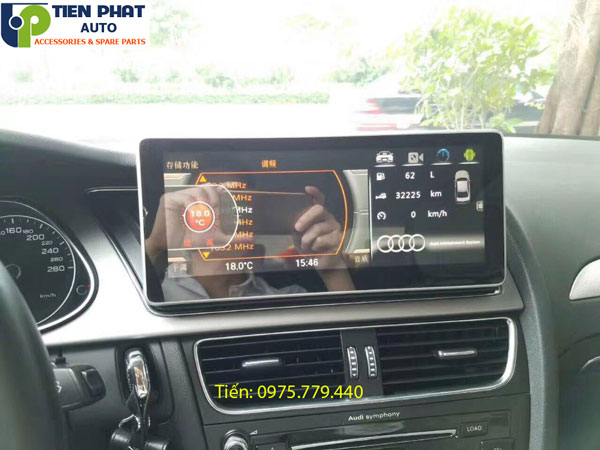 Màn hình DVD Android cắm sim 4G cho xe Audi A5
