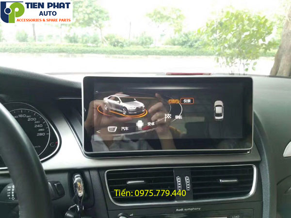 Màn hình DVD Android cắm sim 4G cho xe Audi A5