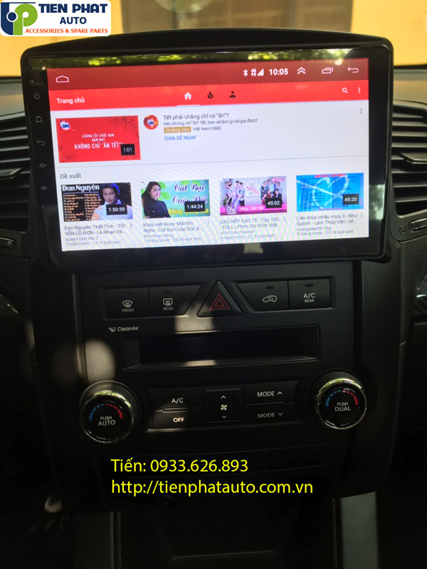Lắp đặt màn hình DVD Android cho Kia Sorento 2009-2013