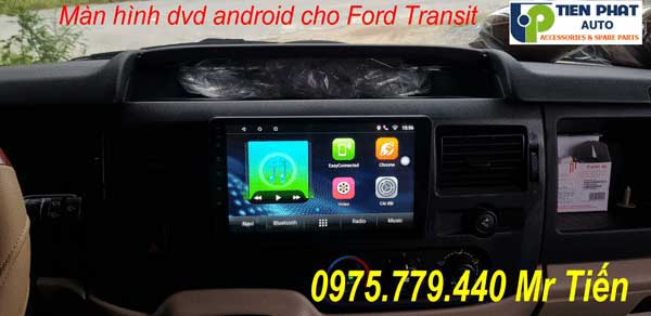 gia man hinh dvd android cho ford transit 2010-2018