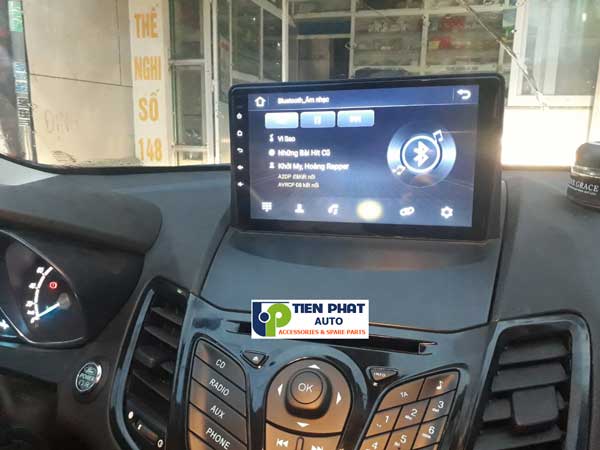DVD Android 10 Inch Ram 2G Cắm Sim Cho Ford Fiesta 2012-2018
