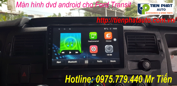 Màn Hình DVD Cho Ô Tô - Màn Hình DVD Android Cho Ford Transit 2010-2018